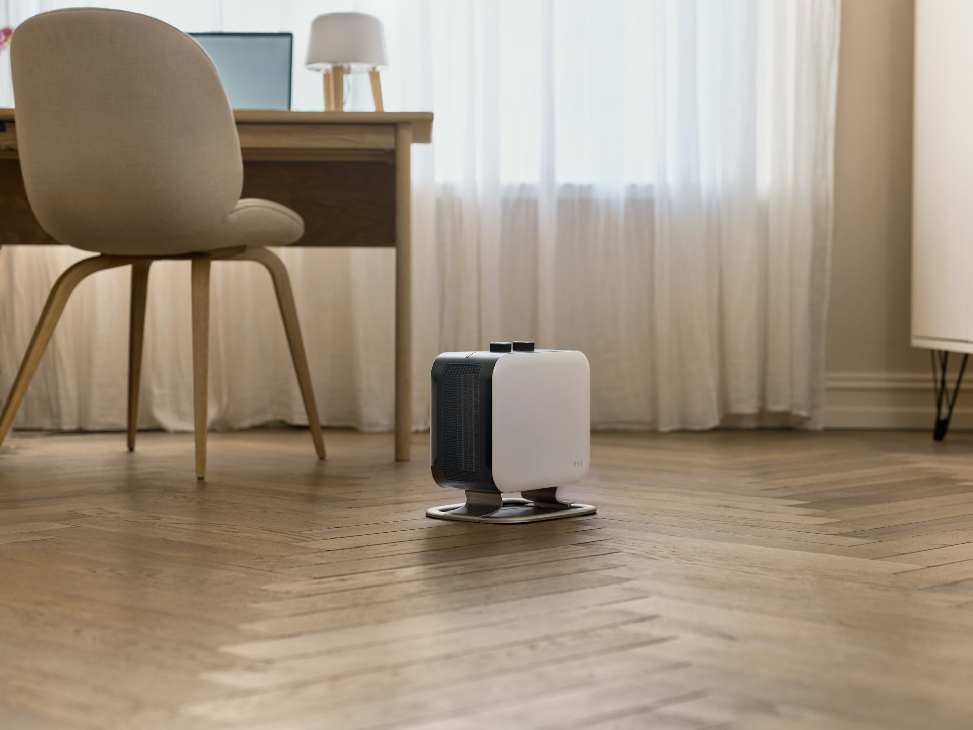 Mill Compact PTC Fan heater 1800W w/ alu foot - Image 3