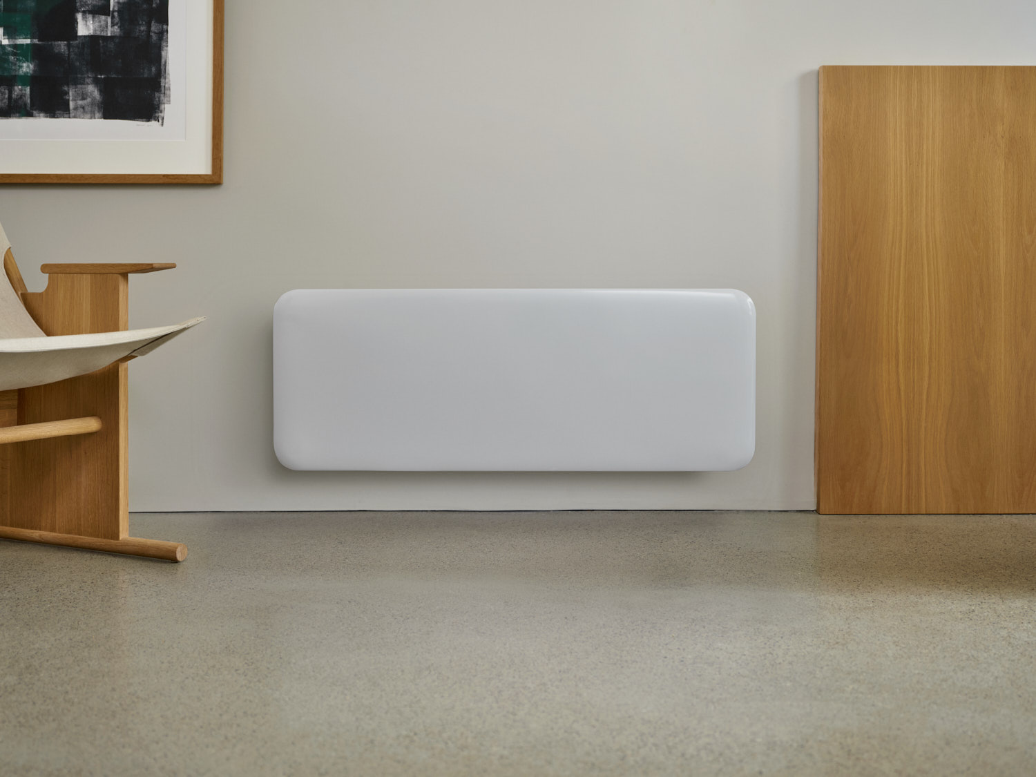 Termoventilatore A Pannello In Vetro Mill MB900DN - Riscaldamento Elettrico A Parete