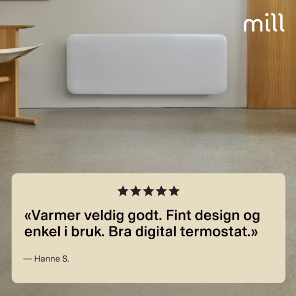 Mill Invisible panel heater 1300W - Image 5