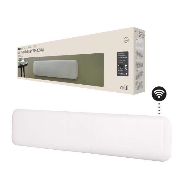 Mill Invisible Smart WiFi Panel Heater 1050W low model Gen. 4 - Image 5